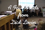 A Few Words from Dick Lovin